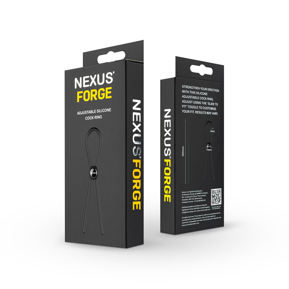 Nexus｜Forge Single 可調節套索式矽膠鎖精環
