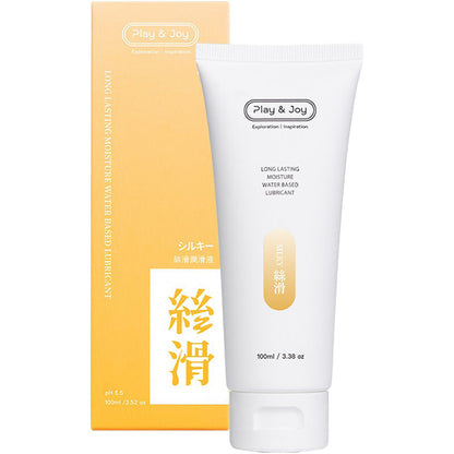 Play & Joy 絲滑基本型（保險套適用）水性潤滑液 - 50ml