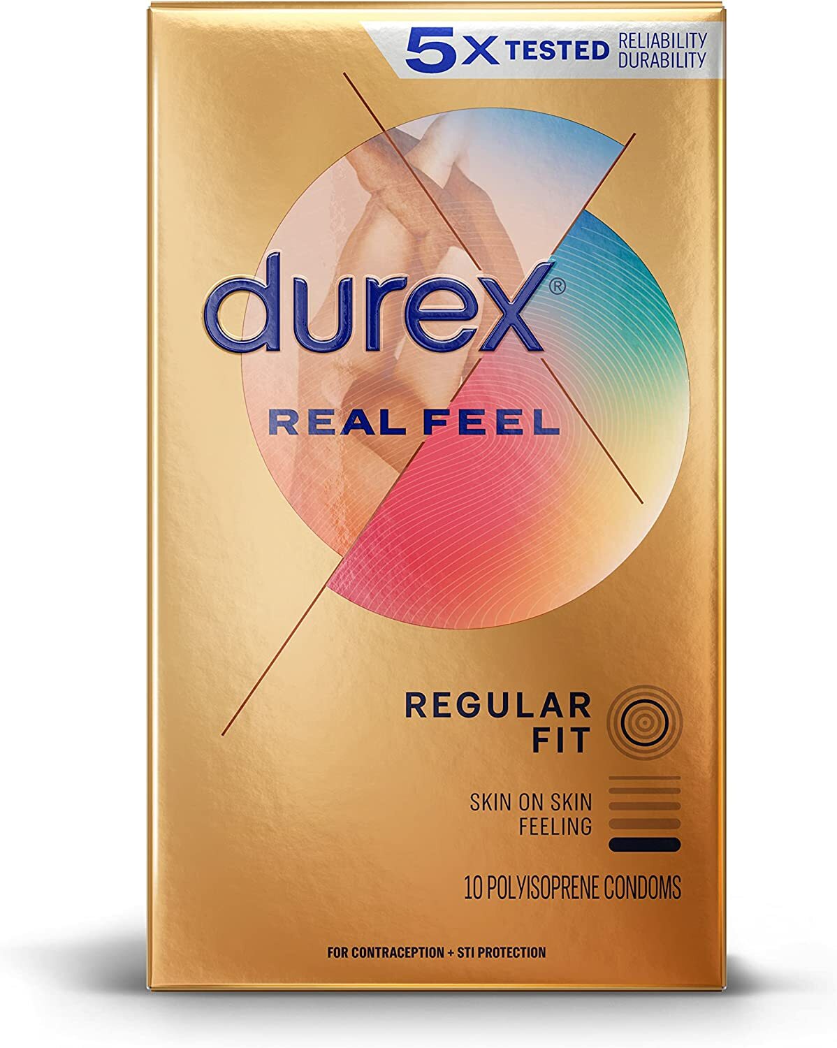 杜蕾斯 Durex Real Feel 真觸感安全套 / 56mm / 10片裝