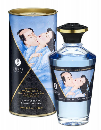 Shunga 春畫｜Aphrodisiac 溫感可食用前戲按摩油 - 100ml