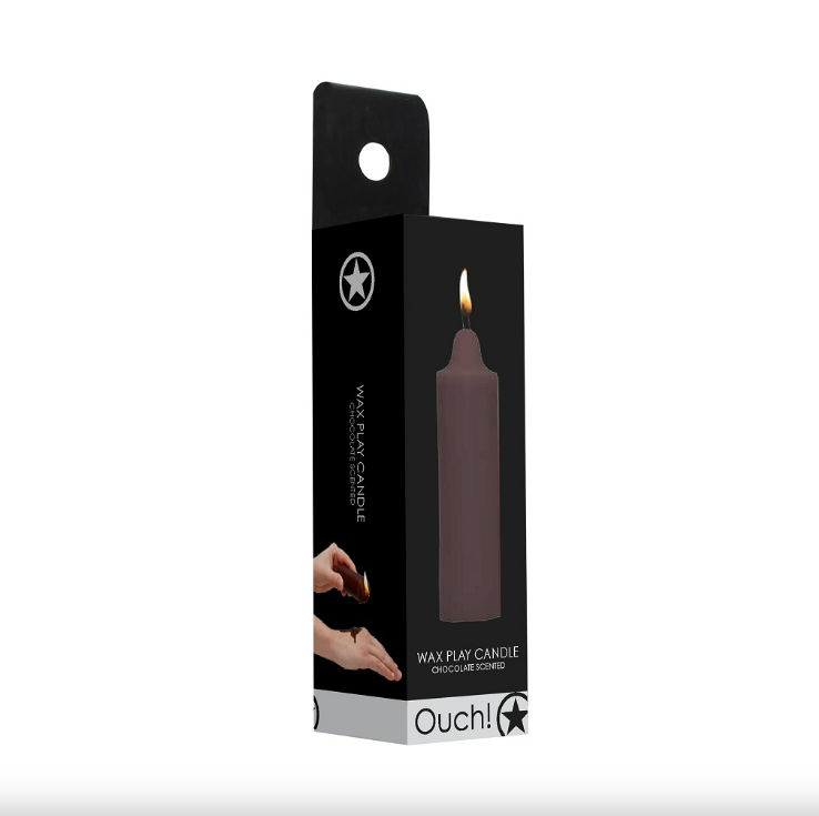 Ouch｜低溫石蠟情趣蠟燭｜朱古力／玫瑰香