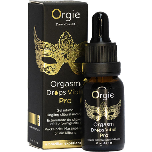Orgie｜Orgasm Drops Vibe! Pro 9級酥麻跳動高潮液 - 15ml