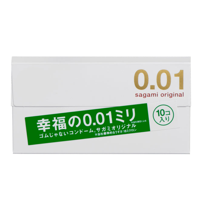 幸福之肌 Sagami Original 0.01mm 聚氨酯安全套 / 36mm / 10片裝
