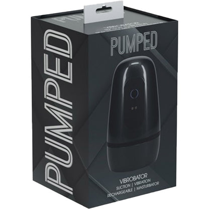 Pumped Vibrobator 真空吸力震動男士自慰器