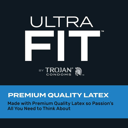 美國 Trojan 戰神 Ultra Fit 裸感貼合安全套 / 10片裝