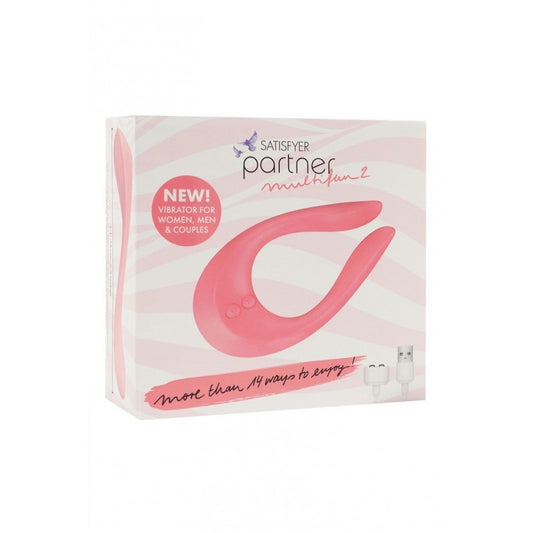 Satisfyer Partner Multifun 2 情侶共震環｜三摩打獨立控制｜IPX7防水