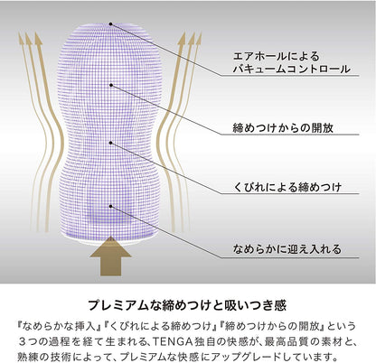 Tenga Premium｜1.5倍加厚海綿飛機杯