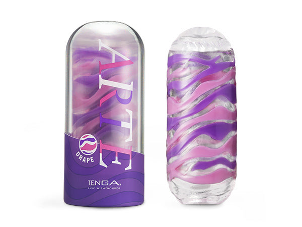 TENGA Arte 彈彈織紋飛機杯｜柔軟回彈