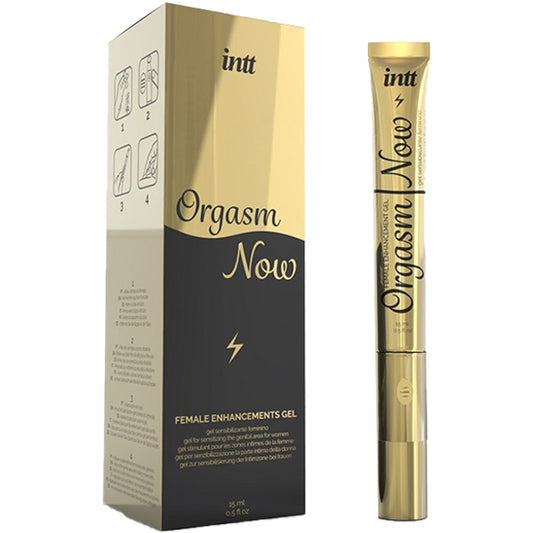 INTT Orgasm Now 暖感陰蒂凝膠震動筆｜15ml