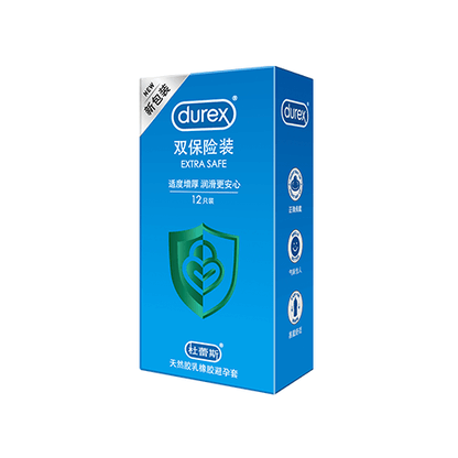 杜蕾斯 Extra Safe 增厚持久雙保險安全套｜12片