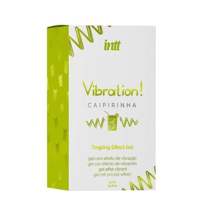INTT｜Vibration 巴西雞尾酒味震動暖感刺激凝膠｜15ml