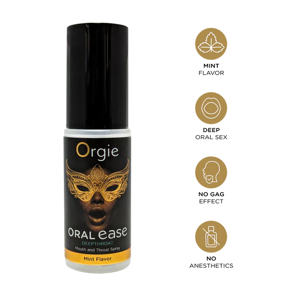 Orgie｜Oral Ease 薄荷深喉噴霧｜15ml