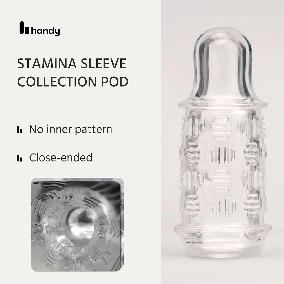 The Handy｜Stamina 低敏感光滑貫通式飛機膠套 Flow｜96mm
