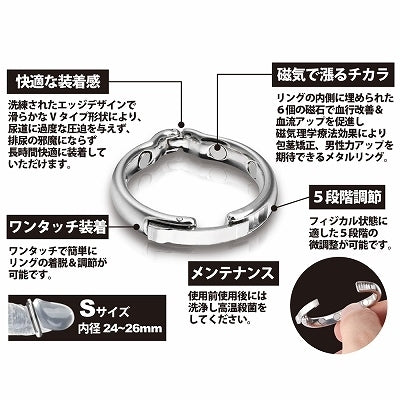 雷神｜高磁力包皮矯正環｜金屬磁鐵設計