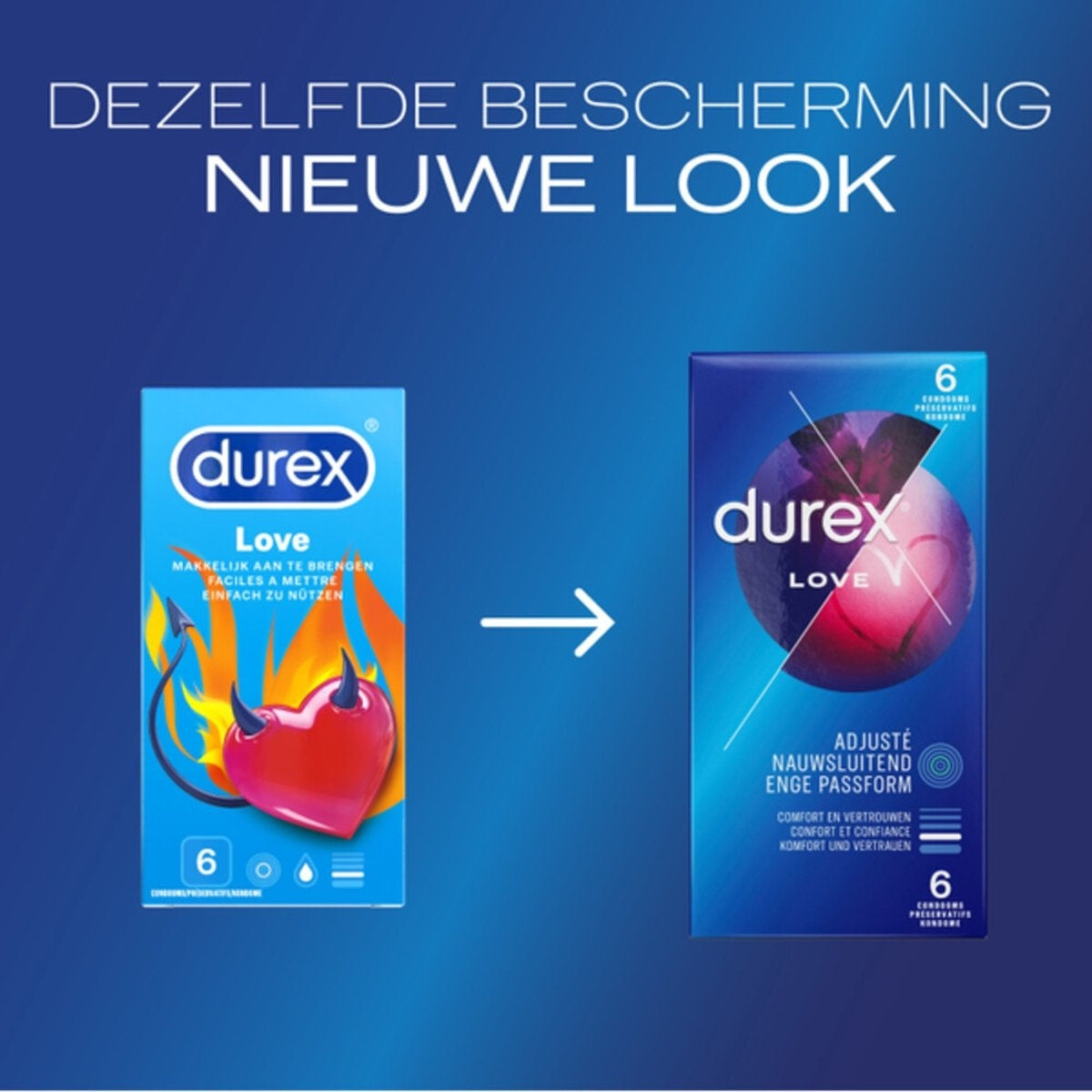 杜蕾斯 Durex 貼身裝安全套 (Close Fit) / 49mm / 6片裝